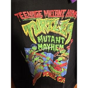 Teenage Mutant Ninja Turtles T-Shirt Mens Size XL New York City Mutant Mayhem